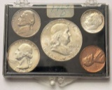 1962-D U.S. Silver Mint Set (5-coins)