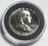 1961 Franklin Proof Silver Half Dollar