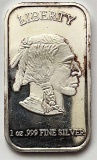 Buffalo 1 ozt .999 Silver Bar