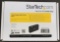 StarTech 7 Port Compact USB 2.0 Hub - Black Usb Cable, Power Adapter & Manuel