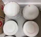 LARGE LOT OF DISHES, SERVING PLATES FROM CLOSED LAS VEGAS JAPONAIS MIRAGE