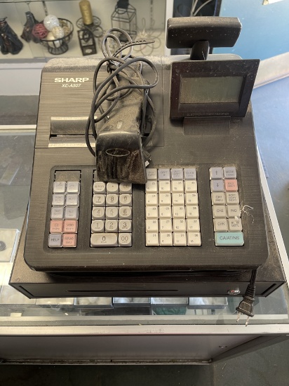 SHARP XE-A507 CASH REGISTER WITH MANY OPTIONS