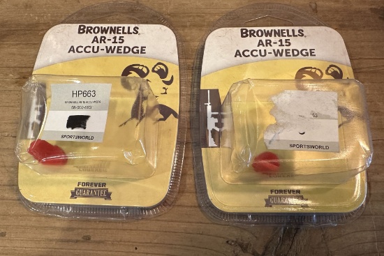 BROWNELLS AR-15 ACCU-WEDGE 2 PIECES