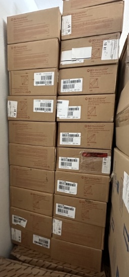 21 CASES OF BD VACUTAINER BLOOD TRANSFER DEVICES
