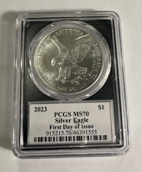2023 $1 Silver Eagle PCGS MS70
