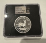 2021 S AFRICA KRUGERRAND 2oz SILVER COIN