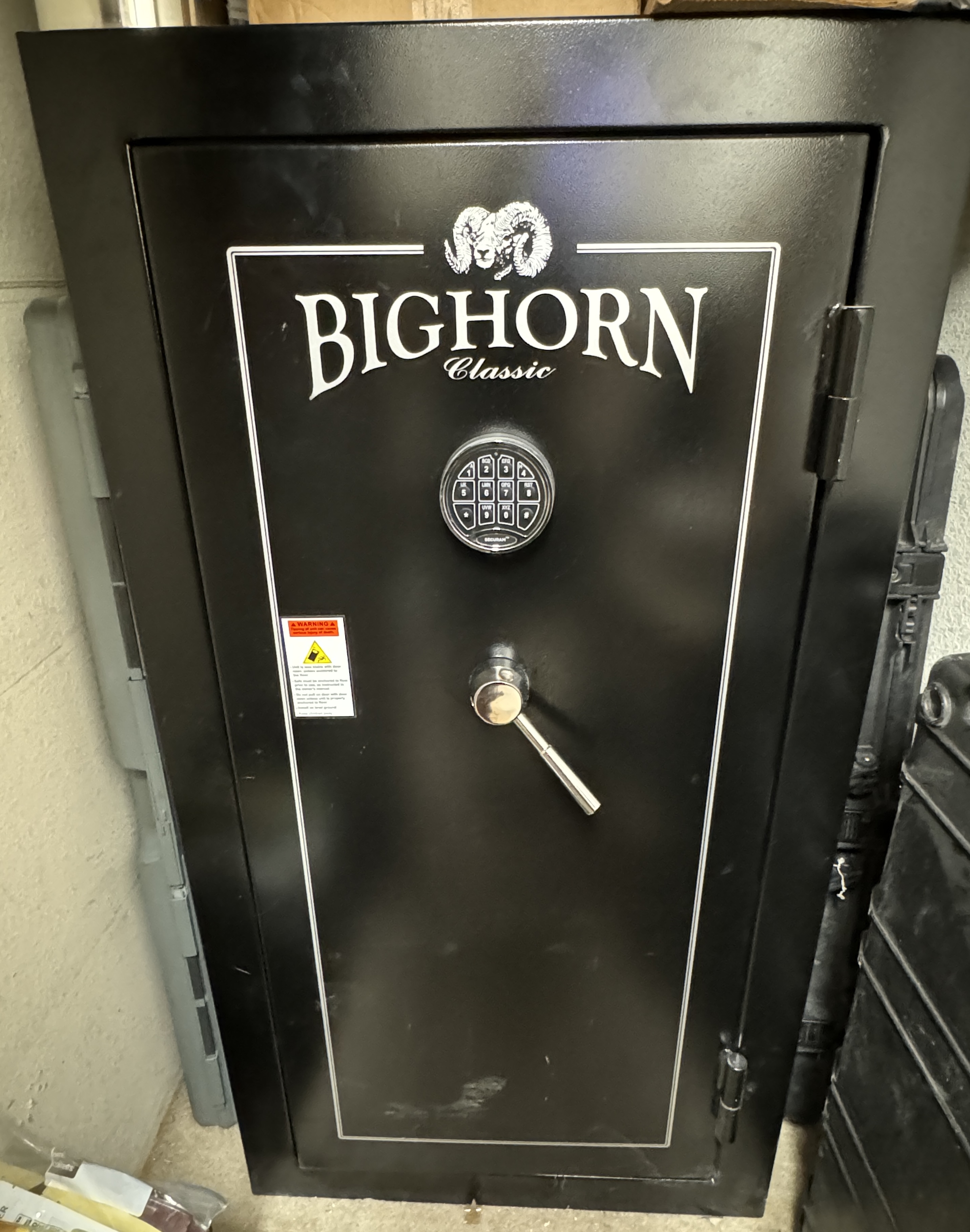 Bighorn classic safe manual Proxibid