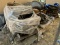 3 Pallets of tank parts, including engine for tank, OT-810 TANK WW2