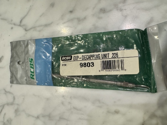 NEW RCBS Reloading Die Part - EXP-DECAPPING UNIT .226 - 9803 | Online ...