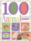 100 Animal Words Activity Book With Big Stickers NEW