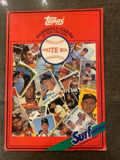 TOPPS / Surf Book of Baseball Cards of the Chicago White Sox 1952-1986