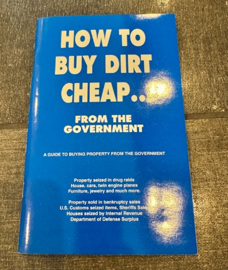 How to Buy Dirt Cheap From the Government Book