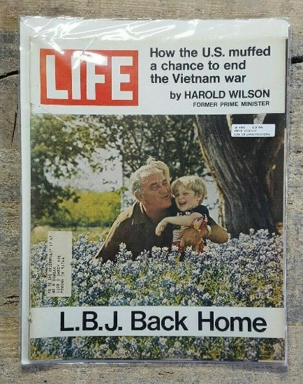 LIFE Magazine – May 21, 1971 Issue: "LBJ Back Home" | Ryan O'Neal – Love Story | 1970s Ads