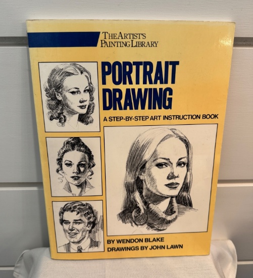 Portrait Drawing: A Step-By-Step Art Instruction Book by Blake, Wendon