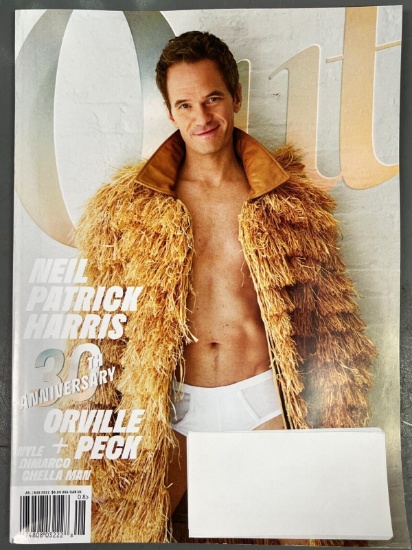 Out Magazine July August 2022 Neil Patrick Harris Cover 30 Anniversary Gay LGBTQ