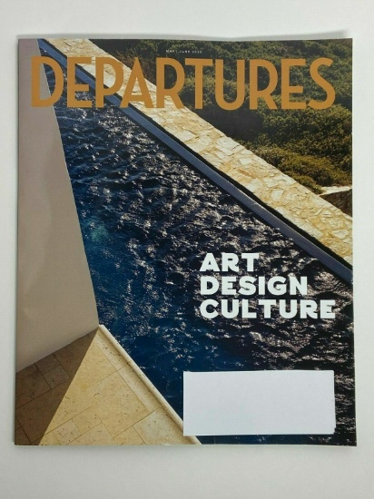 American Express Departures May/June 2020 Art Design Culture Issue Magazine