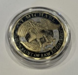St. Michael, Patron Saint of Law Enforcement – Police Challenge Coin
