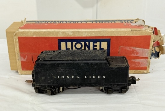 6-16673 Lionel Lines Steam Tender – Vintage Miniature Train Car Collectible