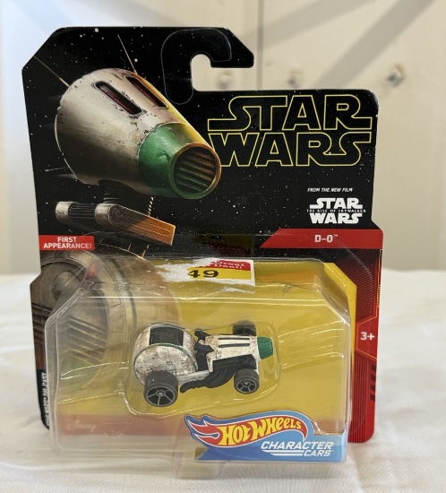 Hot Wheels Star Wars D-0 Character Car 1:64 Diecast Collectible