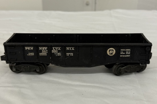 Lionel O Scale Pennsylvania Railroad #347000 Gondola Car – Vintage Miniature Train Car Collectible