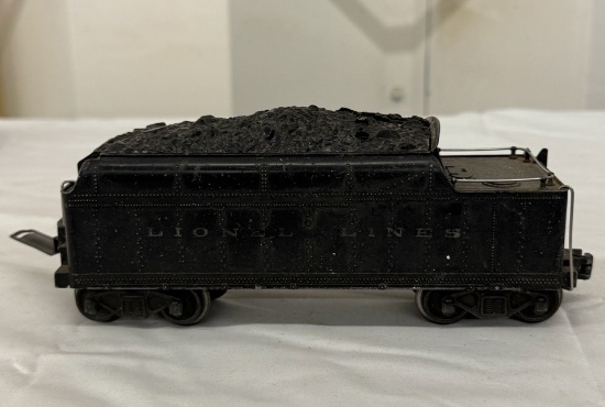 Lionel Lines Prewar O Gauge 2235W Whistling Tender – Vintage Miniature Train Car Collectible