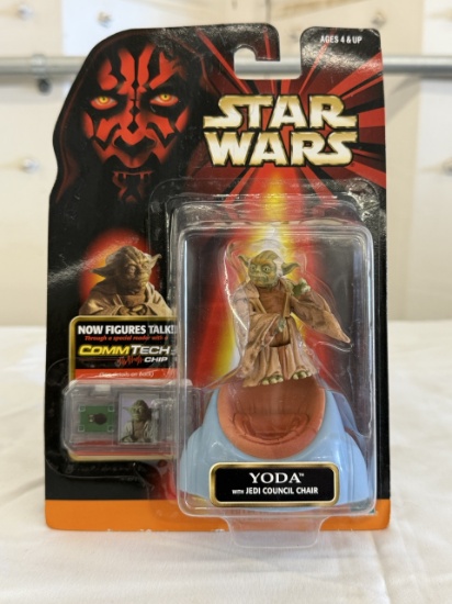Star Wars Episode I - YODA Action Figure with CommTech Chip Collectible