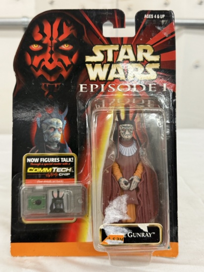 Star Wars Episode I Nute Gunray Action Figure with CommTech Chip Collectible