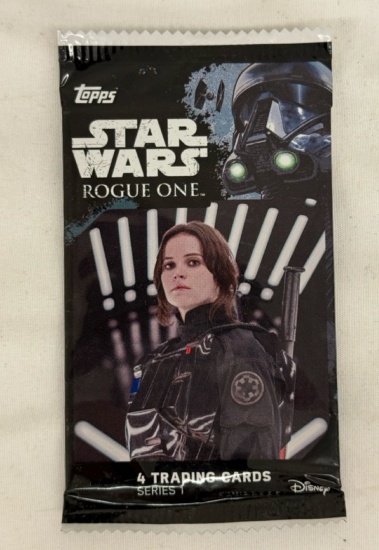 Topps Star Wars Rogue One - 4 Trading Cards Series 1 – Collectible Set