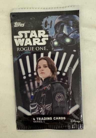 Topps Star Wars Rogue One - 4 Trading Cards Series 1 – Collectible Set