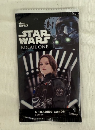 Topps Star Wars Rogue One - 4 Trading Cards Series 1 – Collectible Set
