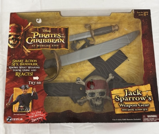 Pirates of the Caribbean: Dead Man's Chest – Jack Sparrow Pirate Gear Roleplay Toy