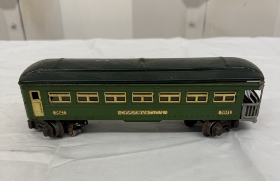Lionel 2641 Observation Car – Vintage Miniature Train Collectible