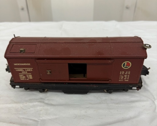 Lionel 3814 Operating Merchandise Car – Vintage Miniature Train Collectible