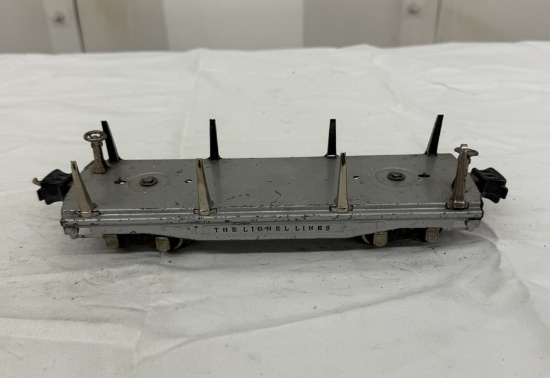 Lionel Prewar 2811 Lumber Car - Vintage Miniature Train Collectible