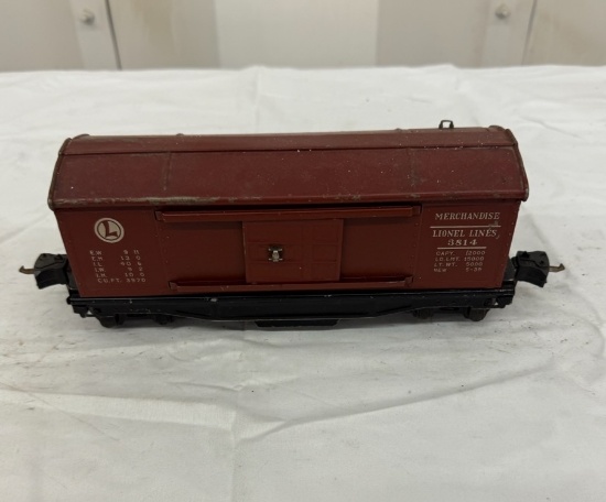 Lionel 3814 Operating Merchandise Car – Vintage Miniature Train Collectible