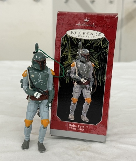 Hallmark 1998 Boba Fett Star Wars Ornament – Vintage Holiday Keepsake Collectible