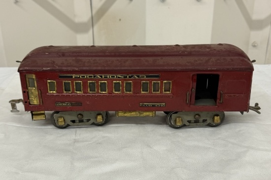 American Flyer 4340 Pocahontas Club Car – Vintage Miniature Train Collectible