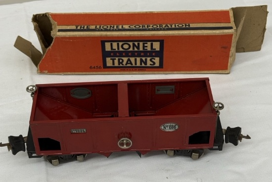 Lionel 6456 Lehigh Valley Hopper Car – Postwar Tinplate Miniature Train Collectible