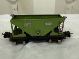 Lionel 2653 Prewar Green Hopper Car – Vintage Miniature Train Collectible