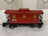 Lionel 2657 Red Caboose – Vintage Miniature Train Collectible