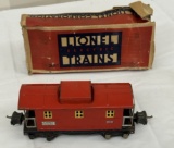Lionel 2657 Red Caboose – Prewar Tinplate Miniature Train Collectible