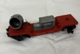 Marx 4571 WECX Searchlight Car - Vintage Miniature Train Collectible