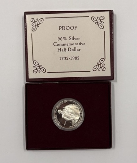 1982 George Washington Silver Commemorative Half Dollar
