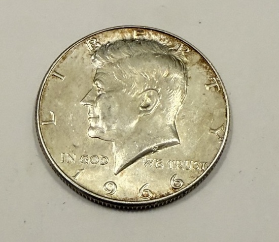 1966 Kennedy Half Dollar Coin