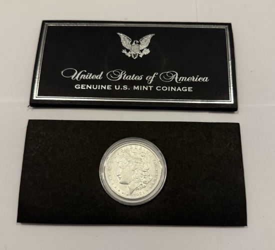1921 Morgan Silver Dollar Coin - Genuine US Mint Coinage