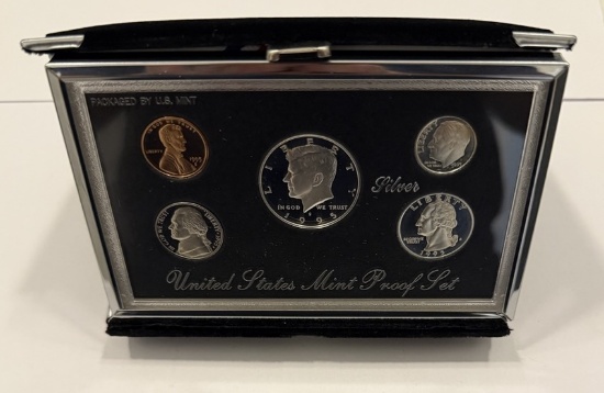 1995 United States Mint Silver Proof Set
