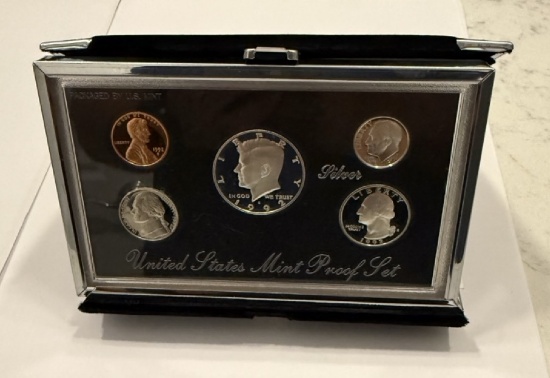 1992 United States Mint Silver Proof Set