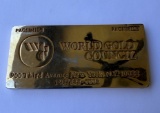 1 Kilo Gold Bar Facsimile – World Gold Council Replica Display Piece