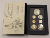 1995 Civil War Battlefield Commemorative Coins Set - Certificated