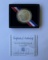 The USO 50th Anniversary Commemorative Silver Dollar Coin - Uncirculated, Authenticated in Case